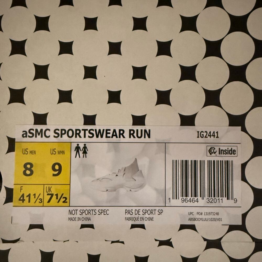 ADIDAS STELLA MCCARTNEY MEN'S 8 SPORTSWEAR RUN WHITE IG2441 - Picture 7 of 7